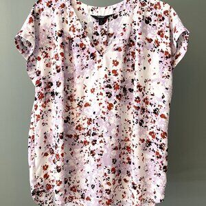 Simply Vera Vera Wang Short Sleeve Blouse